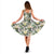 Hawaii Tropical Jungle Parrots And Flamingos Midi Dress - Polynesian Pride