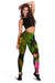 Polynesian Hawaii Polynesian Women's Leggings - Hibiscus and Banana Leaves - Polynesian Pride