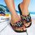 Kosrae Slide Sandals - Polynesian Hibiscus Pattern - Polynesian Pride