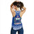 Samoa Women's Racerback Tank - Polynesian Fog Blue - Polynesian Pride