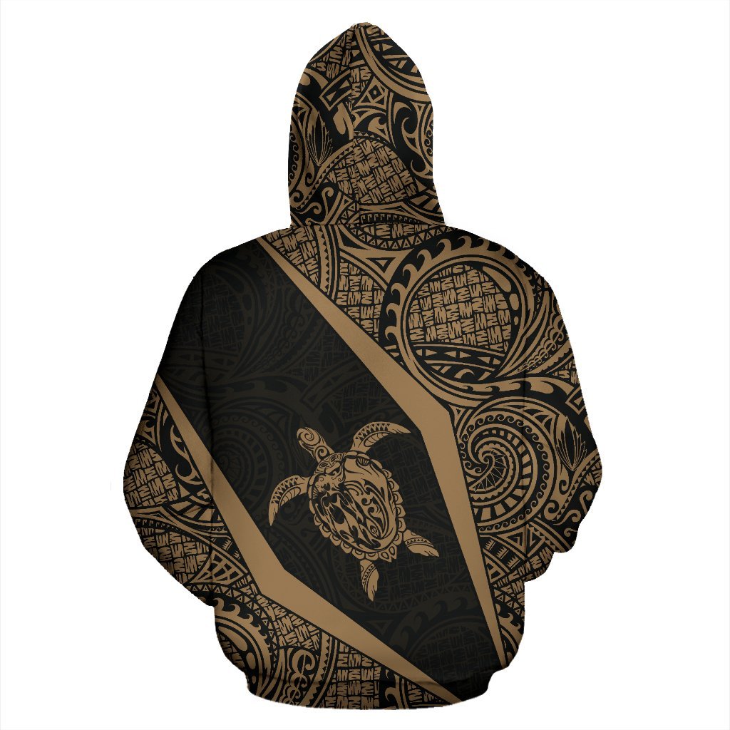 Hawaii Hoodie Turtle Mermaid Polynesian Tattoo - Polynesian Pride