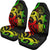 Palau Car Seat Covers - Reggae Tentacle Turtle - Polynesian Pride