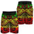 Samoa Men's Shorts - Reggae Shark Polynesian Tattoo - Polynesian Pride