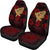 Hawaii Kanaka Polynesian Hula Girl Car Seat Cover - Black Style - AH - Polynesian Pride