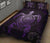 Maori Turtle Quilt Bed Set Purple - Polynesian Pride