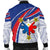 Philippines Men's Bomber Jacket - Polynesian Pattern With Flag - Polynesian Pride