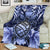 Hawaii Turtle Hibiscus Blue Premium Blanket - Hac Style - AH - Polynesian Pride