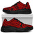 Polynesian Maori Lauhala Red Chunky Sneakers - Polynesian Pride