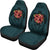 Hawaii Turtle Hibiscus Polynesian Car Seat Covers Universal Fit Green - Polynesian Pride