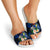 Cook Islands Polynesian Slide Sandals - Turtle With Plumeria Flowers - Polynesian Pride