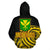 Polynesian Medeiros Kanaka Maoli Map of Hawaii Zip Hoodie Tatau Style - Polynesian Pride