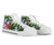 Guam High Top Shoes White - Turtle Plumeria Banana Leaf - Polynesian Pride