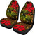 Hawaii Lauhala Hibiscus Polynesian Tropical Reggae Car Seat Cover - Wake Style - AH Universal Fit Reggae - Polynesian Pride