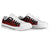 Cook Islands Low Top Canvas Shoes - Red Tentacle Turtle - Polynesian Pride