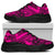 Polynesian Plumeria Mix Pink Black Chunky Sneakers - Polynesian Pride