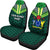 Cook Islands Rugby Car Seat Covers Universal Fit Green - Polynesian Pride