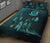 Vanuatu Polynesian Quilt Bed Set Dreamcatcher Blue - Polynesian Pride