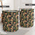 Hawaii Tropical Floral Vintage Strelitzia Flower Banana Leaves Hawaii Laundry Basket - Polynesian Pride