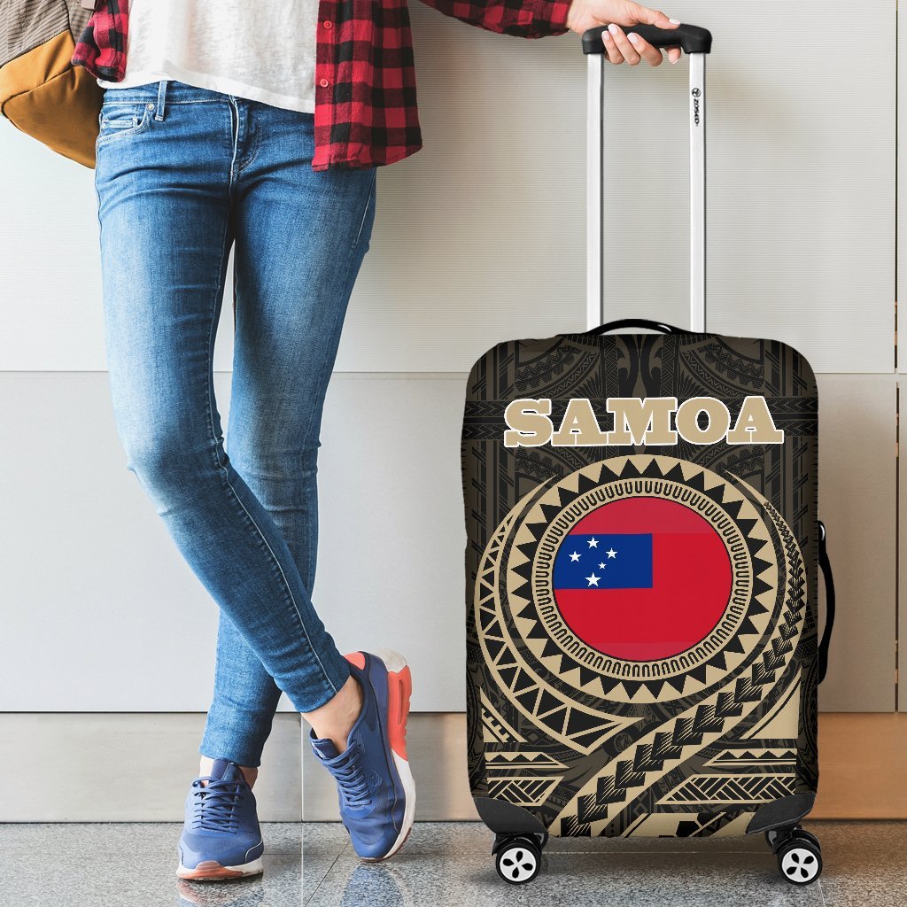 Samoa Polynesian Luggage Cover 2 A7 - Polynesian Pride
