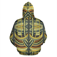 Polynesian Zip up Hoodie Tribal 12 - Polynesian Pride