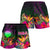 Northern Mariana Islands Polynesian Women's Shorts - Summer Hibiscus - Polynesian Pride