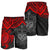 Samoa Polynesian Shorts (Men) - Red Turtle - Polynesian Pride