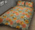 Hawaii Quilt Bed Set Tropical Flowers Hibiscus Pink Yellow AH - Polynesian Pride