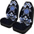 Hawaii Car Seat Covers - Hawaiian Icon Blue Turtle Plumeria - AH Universal Fit Blue - Polynesian Pride