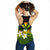 Kanaka Maoli (Hawaiian) Women's Racerback Tank, Polynesian Plumeria Banana Leaves Reggae - Polynesian Pride