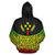 Kosrae Polynesian Zip up Hoodie Reggae Pride Map and Seal - Polynesian Pride