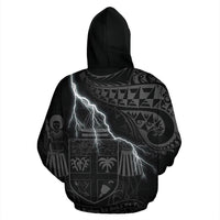 Fiji Polynesian Hoodie Lighting Thunder - Polynesian Pride
