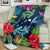 Hawaii Shark Tropical Color Premium Blanket - Polynesian Pride