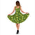 Hawaii Tropical Green Midi Dress - Polynesian Pride