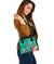 Hawaii Polynesian Shoulder Handbag - Turtle Plumeria (Turquoise) - Polynesian Pride