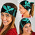 Hawaiian Bandana Kanaka Polynesian Bandana 3-Pack - Circle Style Turquoise - Polynesian Pride