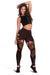 New Caledonia Polynesian Leggings - Legend of New Caledonia (Red) - Polynesian Pride