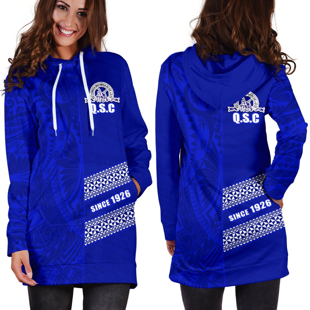 Queen Salote Hoodie Dress Tonga College - Polynesian Pride
