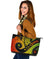 Guam Leather Tote Bag - Guam Polynesian Decorative Patterns - Polynesian Pride