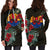 Tahiti Hoodie Dress - Tahiti Flag Hibiscus - Polynesian Pride