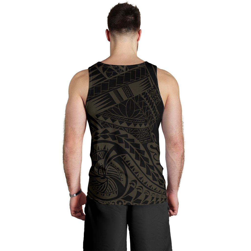 Tokelau Polynesian Tattoo Style Tank Top A7 - Polynesian Pride