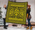 Hawaii Polyensian Turtle Premium Quilt Yellow - Polynesian Pride