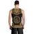 Palau Men's Tank Top - Polynesian Chief Gold Version - Polynesian Pride
