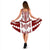 Micronesian Women's Dress - Micronesian Tattoo Maroon Design - Polynesian Pride