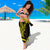 Turtle Hibiscus Polynesian Sarong Yellow - Circle Style - Polynesian Pride