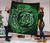 Hawaiian Turtle Polynesian Green Premium Quilt - Polynesian Pride