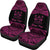 Fiji Polynesian Custom Personalised Car Seat Covers - Pride Pink Version - Polynesian Pride