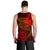 Polynesian Wallis and Futuna Men's Tank Top - Red Shark Polynesian Tattoo - Polynesian Pride