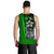 Samoa Polynesian Men's Tank Top Green - Turtle With Hook - Polynesian Pride