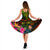 Fiji Polynesian Midi Dress - Hibiscus and Banana Leaves - Polynesian Pride