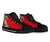 Tonga Rugby High Top Shoe Polynesian Style Pinwheel - Polynesian Pride